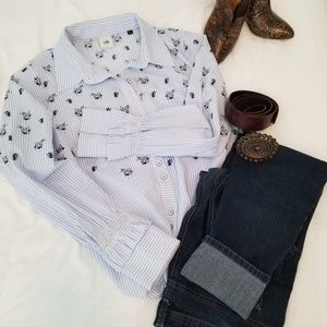 cabi Whitney Shirt, sz L